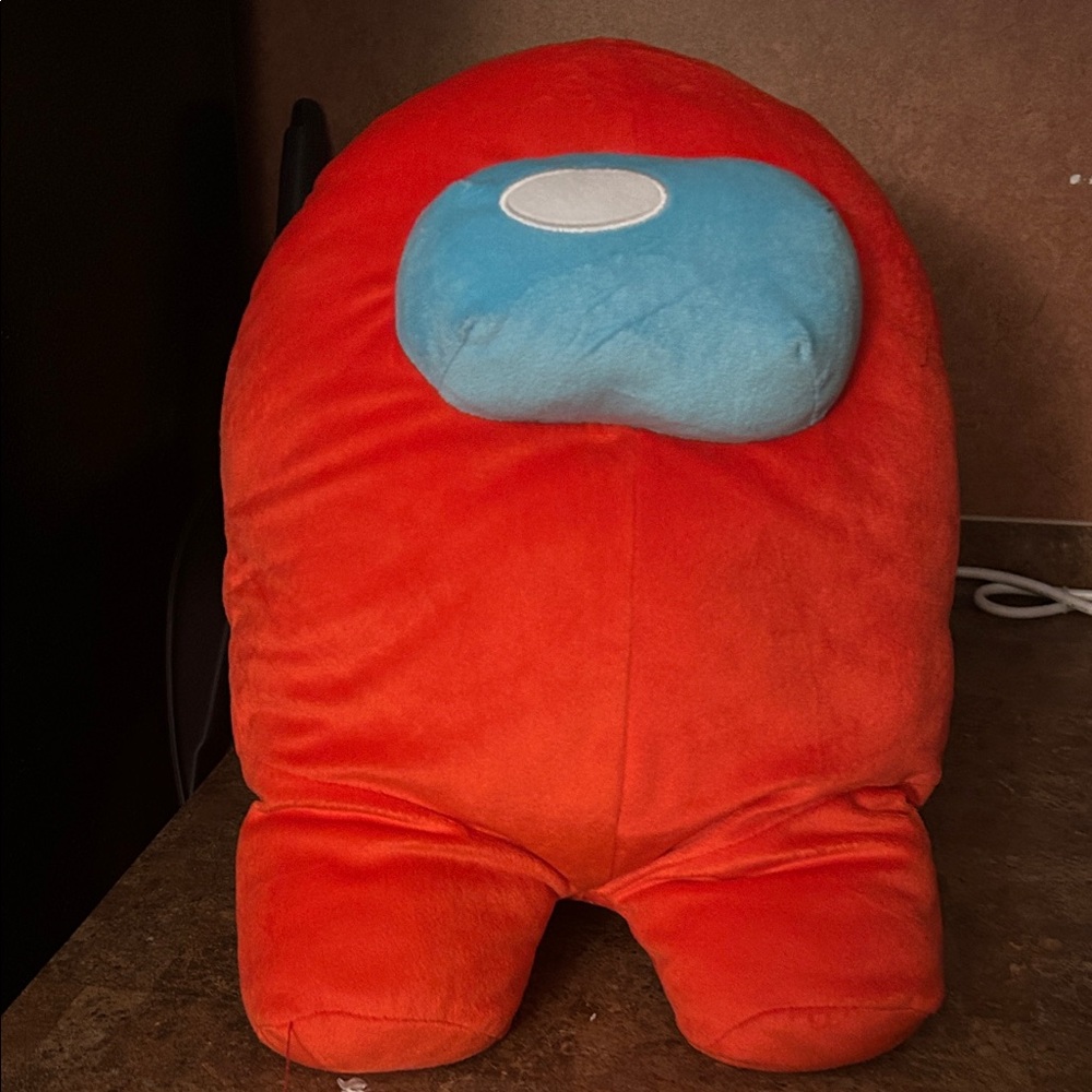 Among us red plushie